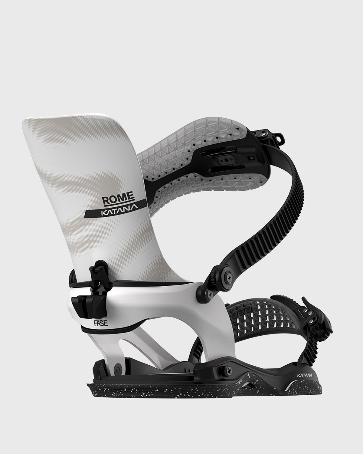 Rome Katana AW FASE® Men's Snowboard Bindings - White
