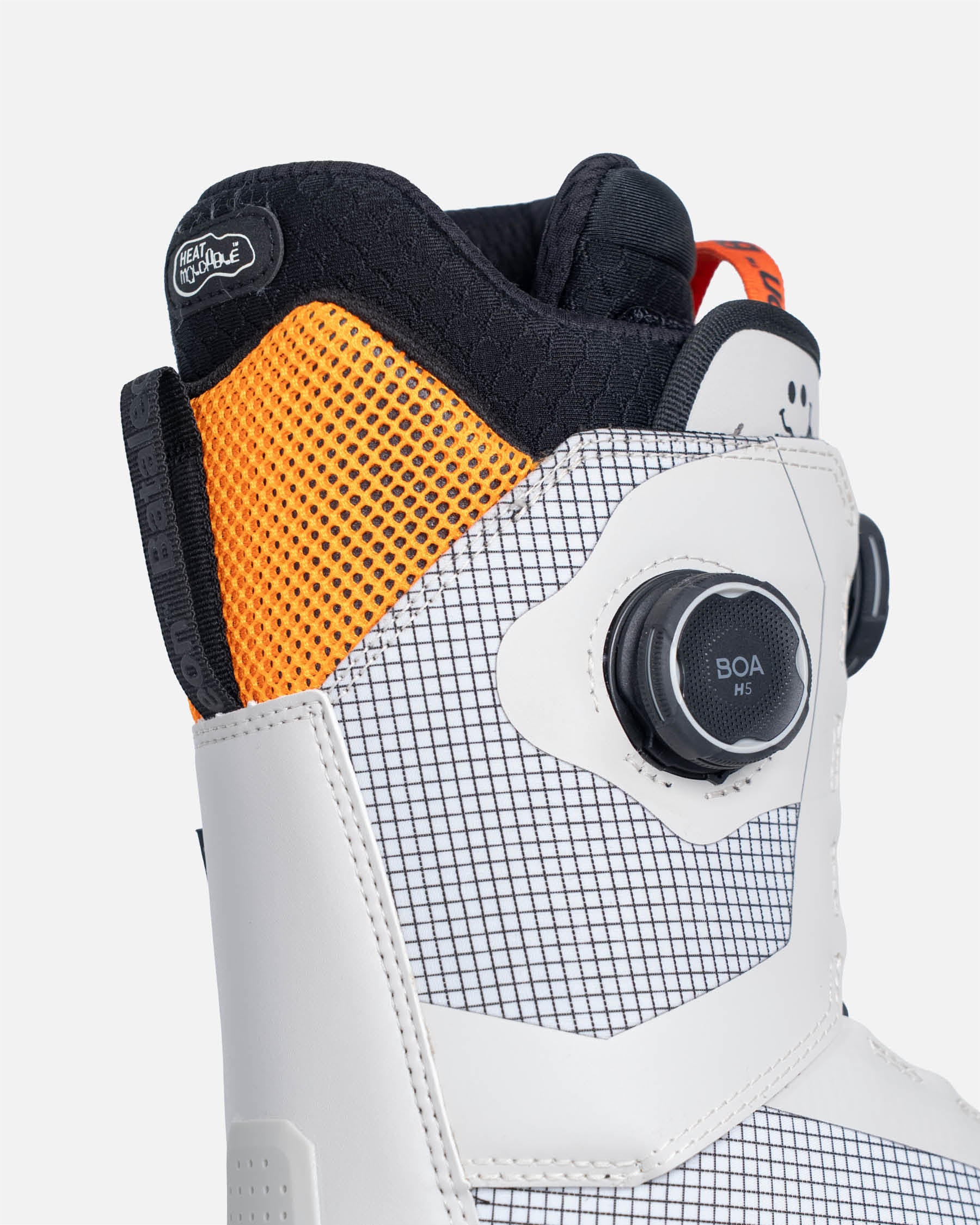 Bataleon Men's Salsa Double BOA Snowboard Boots - Gray Sunset